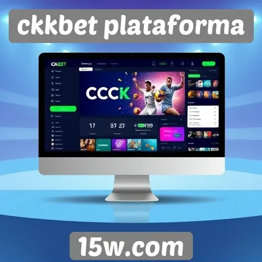 Interface do usuário da plataforma ckkbet em destaque